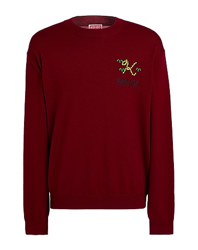 KENZO Pullover Bordeaux 100% Lana