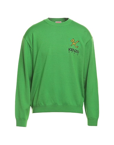 KENZO Jumper Green 100% Wool
