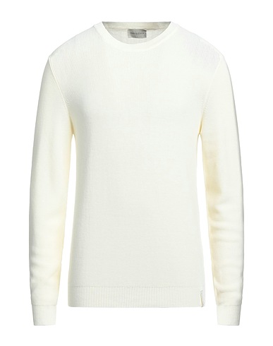 BROOKSFIELD Pullover Elfenbein 100% Baumwolle
