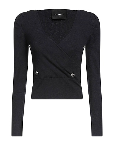 JOHN RICHMOND Sweater Midnight blue 50% Viscose, 28% Polyester, 22% Nylon