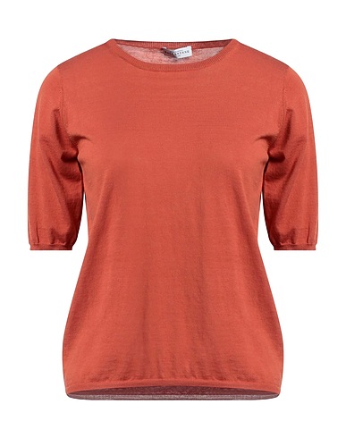 BALLANTYNE Jumper Rust 100% Cotton