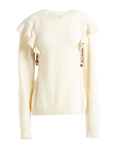 CHLOÉ Jumper Ivory 56% Wool, 44% Cashmere