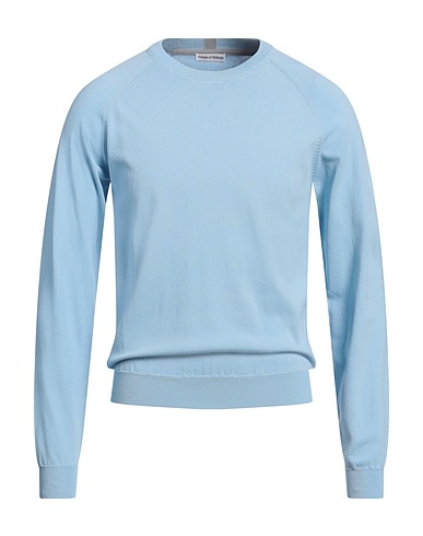 PEOPLE OF SHIBUYA Pullover Celeste 51% Viscosa, 49% Nylon