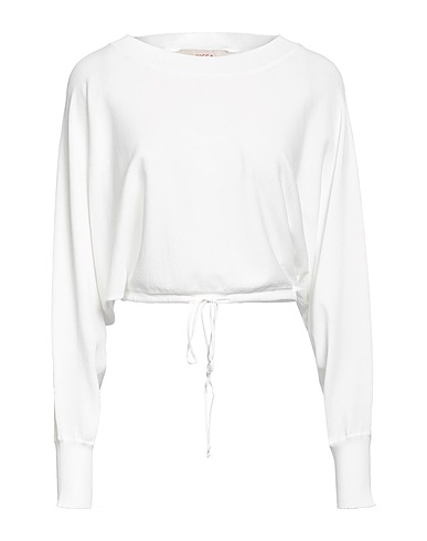 JUCCA Jumper White 65% Viscose, 35% Polyamide