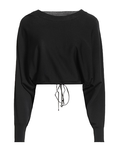 JUCCA Jumper Black 65% Viscose, 35% Polyamide