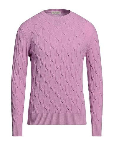 FILIPPO DE LAURENTIIS Jumper Pink 90% Super 120s Wool, 10% Cashmere