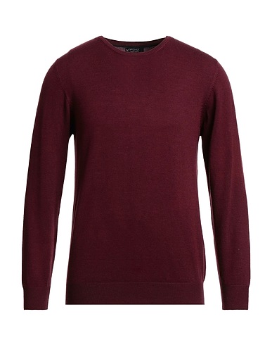 NEROVAGO Pullover Bordeaux 40% Viskose, 40% Acryl, 20% Nylon
