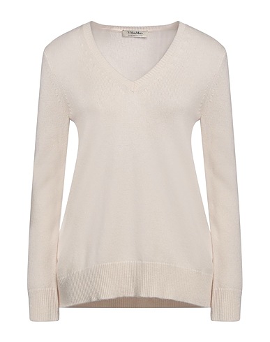 'S MAX MARA Sweater Off white 80% Wool, 20% Cashmere