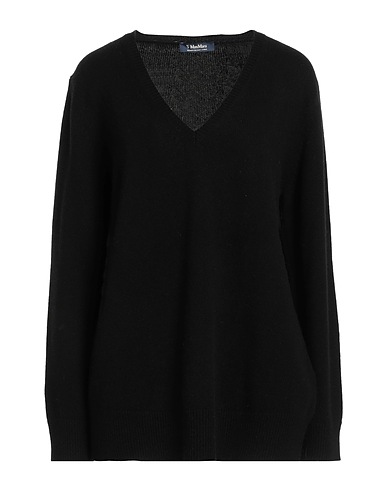 'S MAX MARA Jumper Black 80% Wool, 20% Cashmere