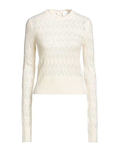 SPORTMAX Sweater Cream 80% Wool, 20% Cashmere