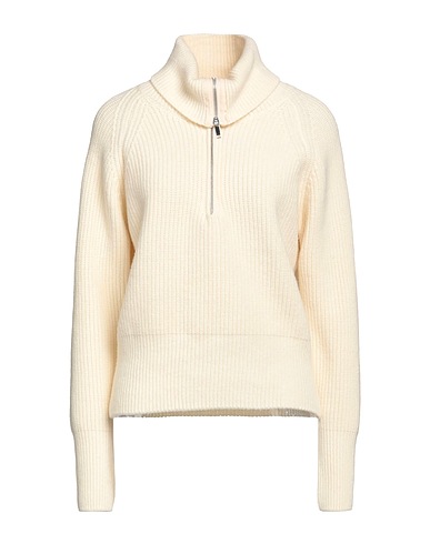 DANIELE FIESOLI Polo neck Ivory 100% Merino Wool