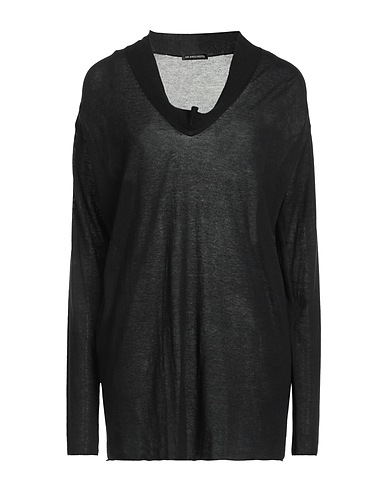 ANN DEMEULEMEESTER Sweater Black 50% Cotton, 30% Cashmere, 20% Silk