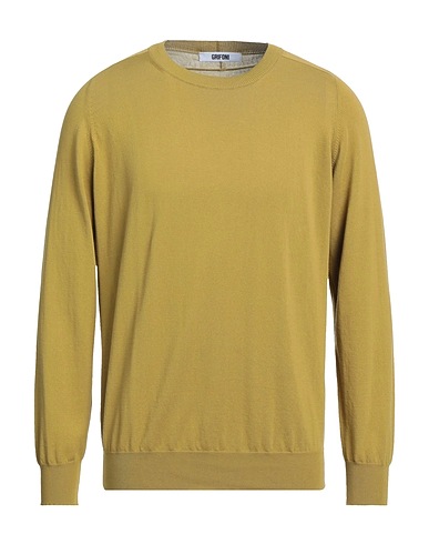 GRIFONI Jumper Khaki 100% Cotton