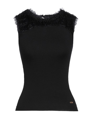 BYBLOS Pullover Schwarz 100% Viskose, Polyamid