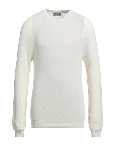 LANEUS Jumper Ivory 100% Cotton