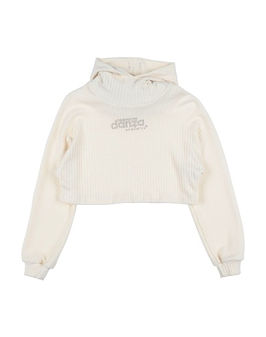 DIMENSIONE DANZA Jumper FELPA CAPPUCCIO PIUMA RAGAZZA
 Ivory 48% Viscose, 29% Polyester, 19% Polyamide, 4% Elastane
