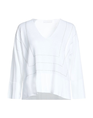 FABIANA FILIPPI Jumper White 100% Cotton