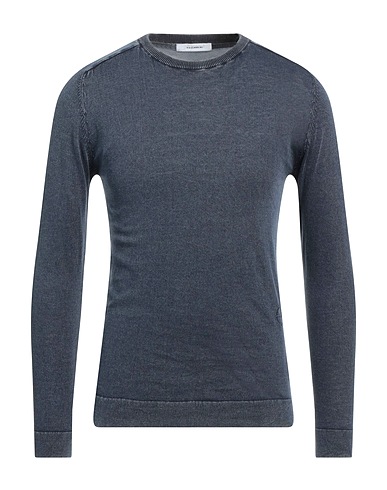 GAZZARRINI Pullover Nachtblau 100% Baumwolle