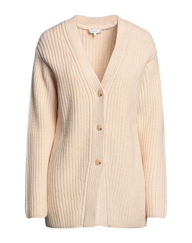 VINCE. Cardigan Beige 50% Wool, 50% Yak wool