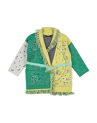 ALANUI Cardigan Verde 83% Cachemire, 17% Lino