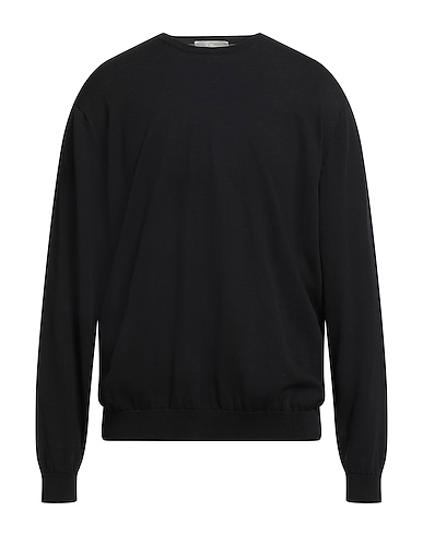 FILIPPO DE LAURENTIIS Pullover Noir 100% Coton