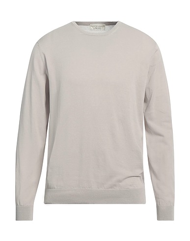 FILIPPO DE LAURENTIIS Sweater Light grey 100% Cotton