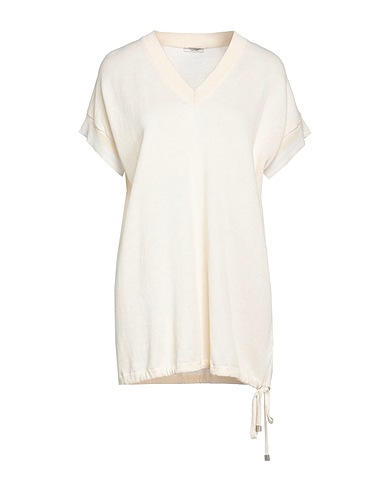 PESERICO 풀오버 아이보리 60% 리넨, 40% 코튼, 폴리에스테르