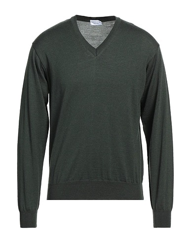SPADALONGA Sweater Military green 50% Merino Wool, 50% Acrylic