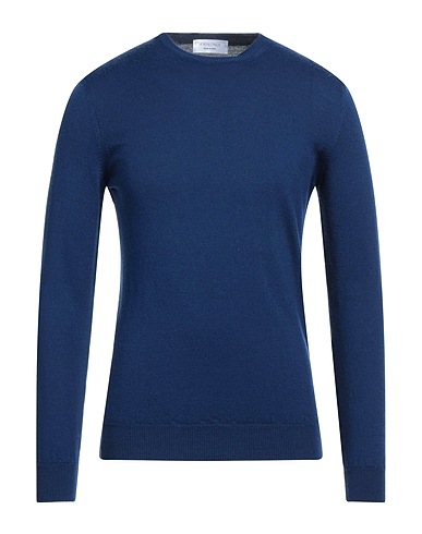 SPADALONGA Pullover Blu 50% Lana Merino, 50% Acrilico