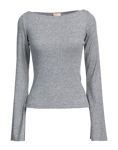 LA SEMAINE Paris Jumper Grey 48% Viscose, 29% Polyester, 19% Polyamide, 4% Elastane