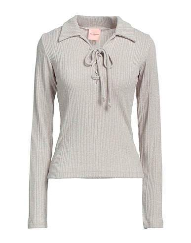 LA SEMAINE Paris Pullover Beige 96% Poliestere, 4% Elastan