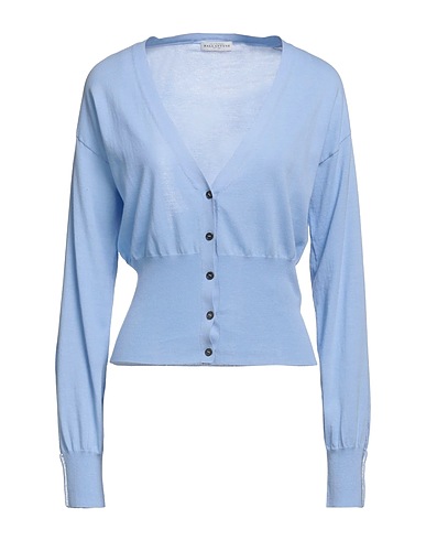 BALLANTYNE Cardigan Celeste 100% Cotone