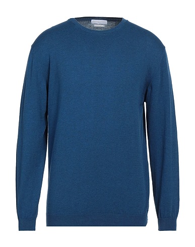 DANIELE FIESOLI Jumper Slate blue 100% Cotton