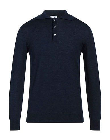SPADALONGA Pullover Blu notte 50% Lana Merino, 50% Acrilico