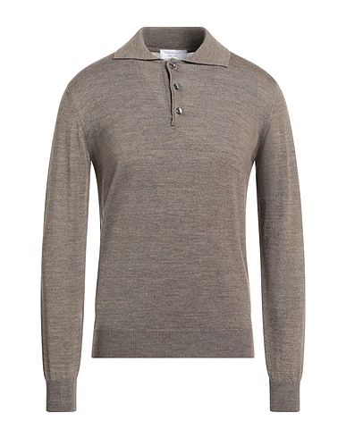 SPADALONGA Pullover Khaki 50% Merinowolle, 50% Acryl