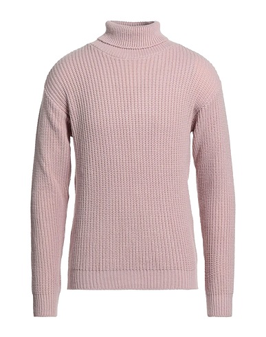SIGNS Polo neck Pink 70% Acrylic, 30% Wool