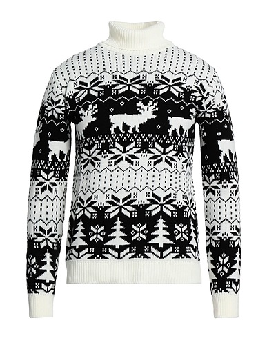 SIGNS Turtleneck Ivory 70% Acrylic, 30% Wool