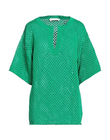 PDR PHISIQUE DU ROLE Sweater Emerald green 100% Cotton