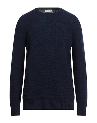 BECOME Jumper Navy blue 80% Wool, 20% Polyamide