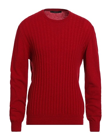 MESSAGERIE Pullover Mattone 70% Lana, 25% Poliammide, 5% Altre Fibre