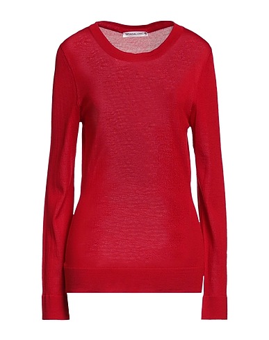 SPADALONGA Pullover Rot 100% Schurwolle