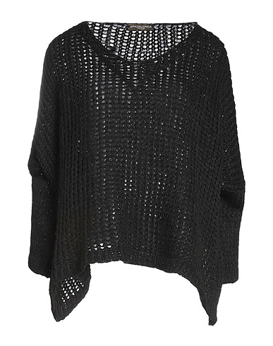 SPADALONGA Jumper Black 45% Acrylic, 25% Polyamide, 17% Viscose, 11% Wool, 2% Cashmere