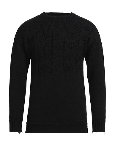 MAISON MARGIELA Pullover Schwarz 100% Wolle