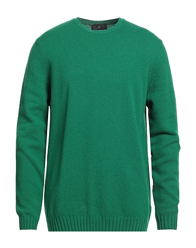 LIU •JO MAN Pullover Grün 100% Wolle