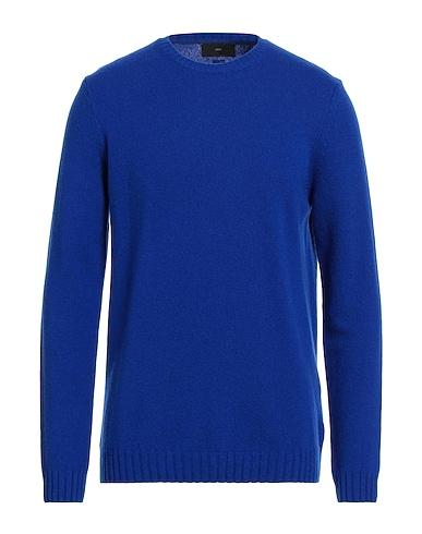 LIU •JO MAN Pullover Blu china 100% Lana