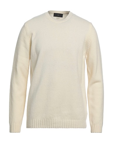 LIU •JO MAN Pullover Avorio 100% Lana