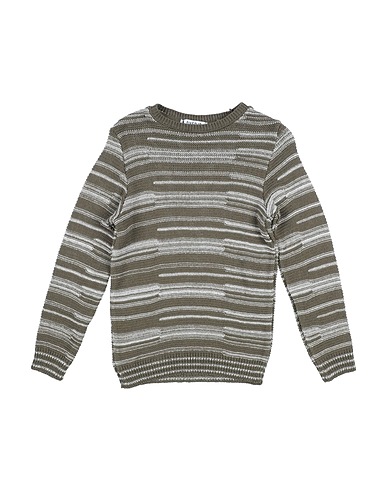 OVER/D Pullover Militärgrün 50% Baumwolle, 50% Acryl