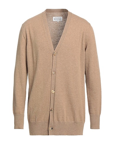 MAISON MARGIELA Cardigan Camel 100% Wool