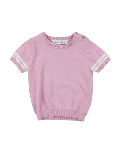 MANUEL RITZ Pullover Rosa 100% Cotone