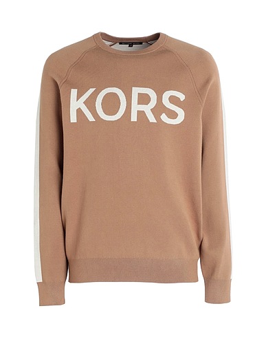 MICHAEL KORS MENS Jumper Camel 62% Viscose, 38% Polyester